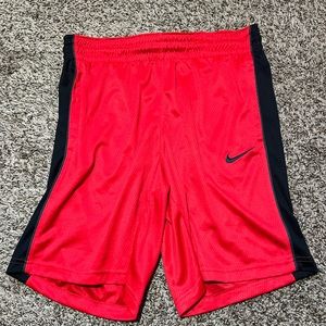 Red Nike Dri-Fit Basketball Shorts